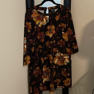 eci New York Floral Print Dress